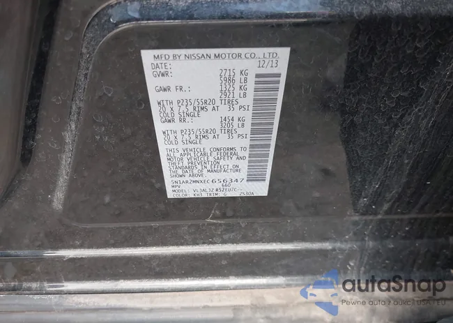 5N1AR2MNXEC656347: 42260697