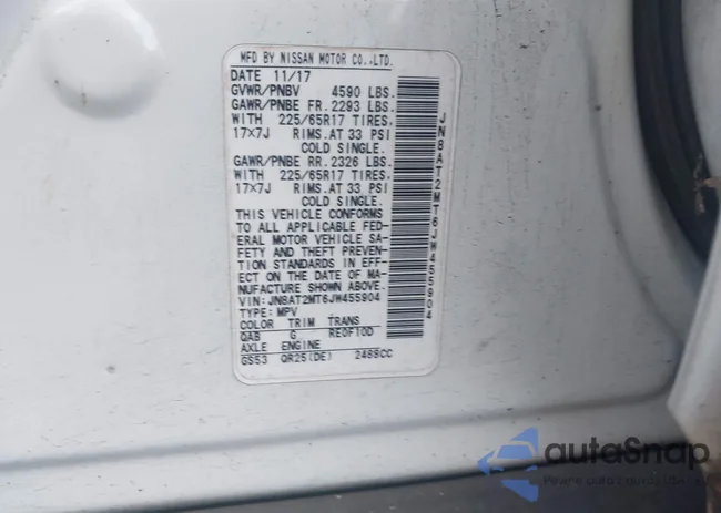 JN8AT2MT6JW455904: 42260702