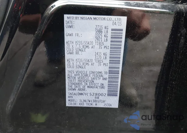 5N1AL0MM7FC528002: 42260916