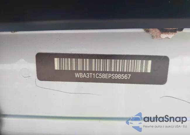 WBA3T1C58EPS98567: 42260019