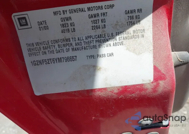 1G2NF52T6YM796657: 42261549