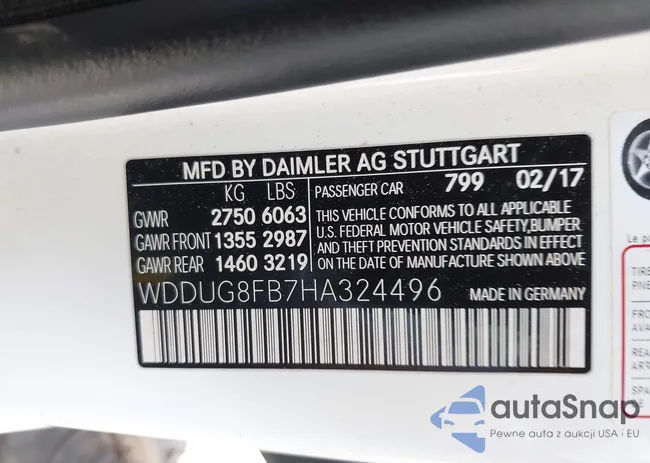 WDDUG8FB7HA324496: 42261827