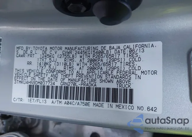 3TMKU4HN9DM037734: 42260947