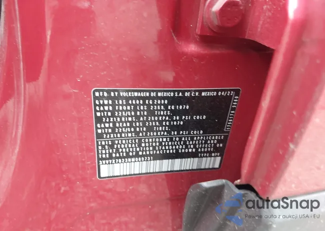 3VVYX7B23NM069731: 42262675