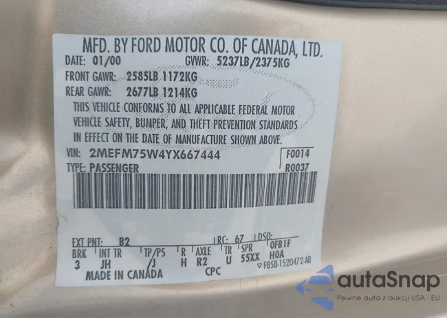 2MEFM75W4YX667444: 42262846