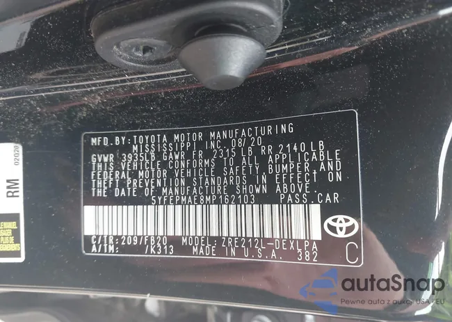 5YFEPMAE8MP162103: 42262858