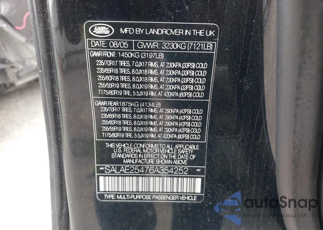 SALAE25476A354252: 42263286