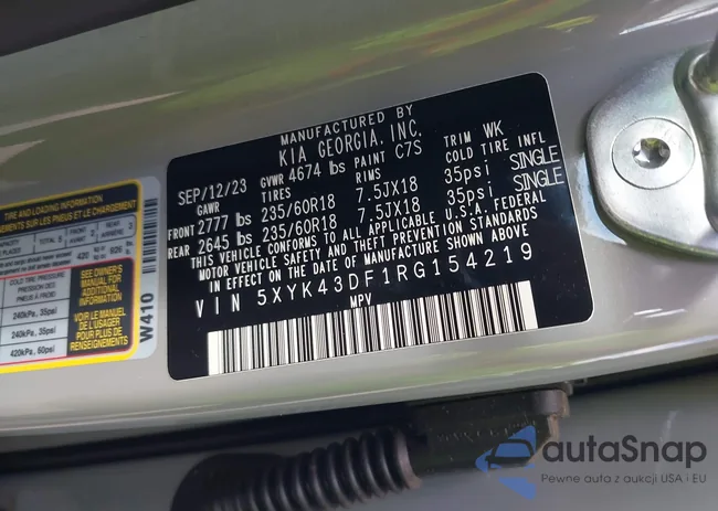 5XYK43DF1RG154219: 42263335