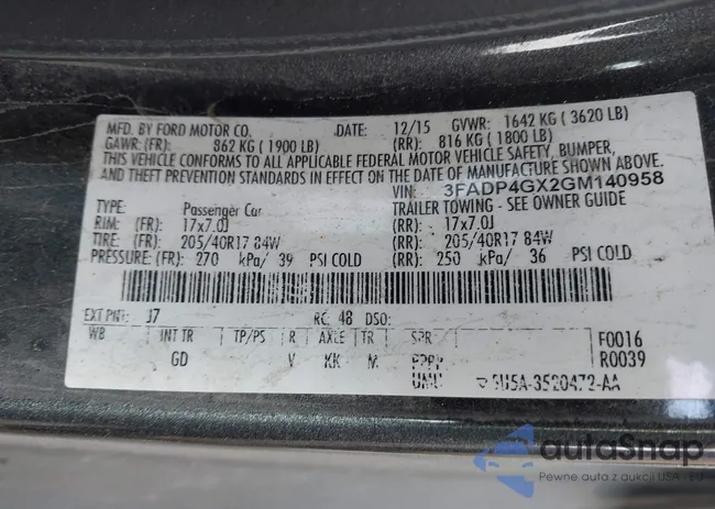 3FADP4GX2GM140958: 42263508