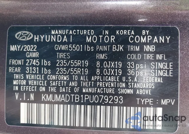 KMUMADTB1PU079293: 42263714