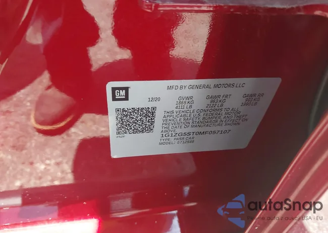 1G1ZG5ST0MF057107: 42262953