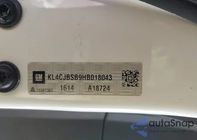 KL4CJBSB9HB018043: 42264357