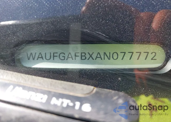 WAUFGAFBXAN077772: 42264671
