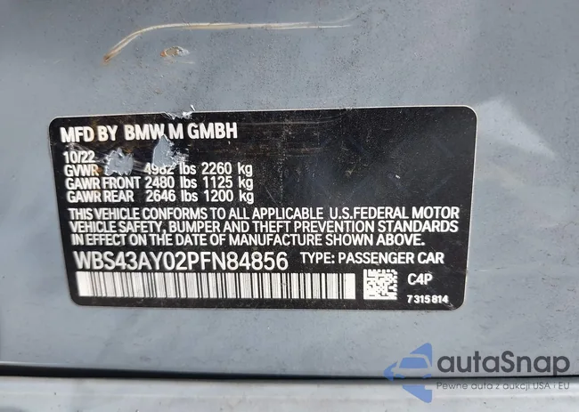 WBS43AY02PFN84856: 42264686