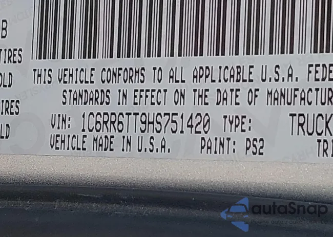 1C6RR6CT9HS751420: 42264721