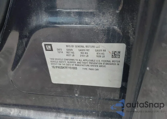 1G1PA5SH7F7151003: 42264741