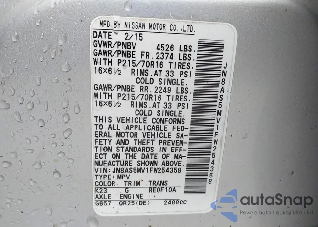 JN8AS5MV1FW254358: 42263987