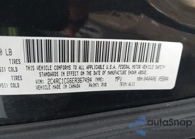 2C4RC1CG6ER367494: 42264048