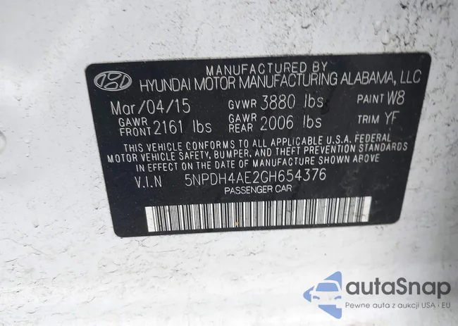 5NPDH4AE2GH654376: 42265355