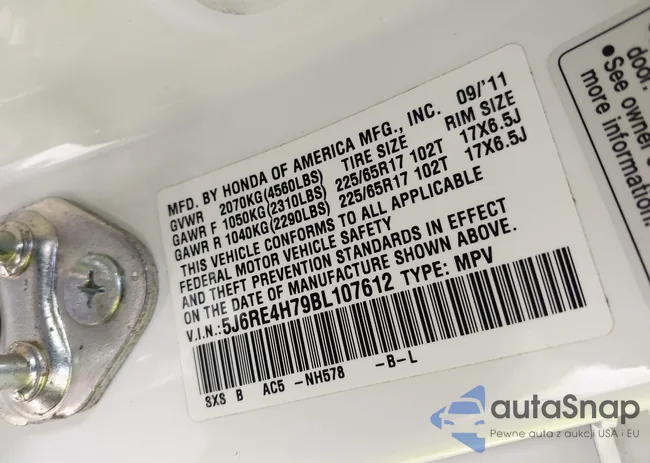 5J6RE4H79BL107612: 42265660