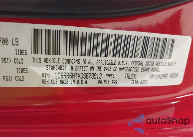 1C6RR6HTXDS673913: 42265712