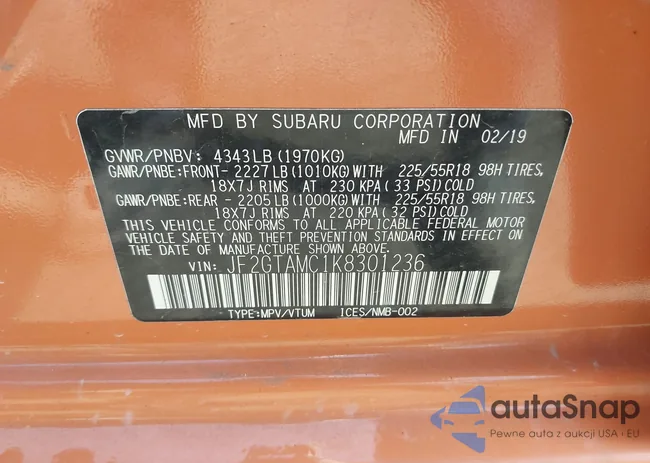 JF2GTAMC1K8301236: 42265846