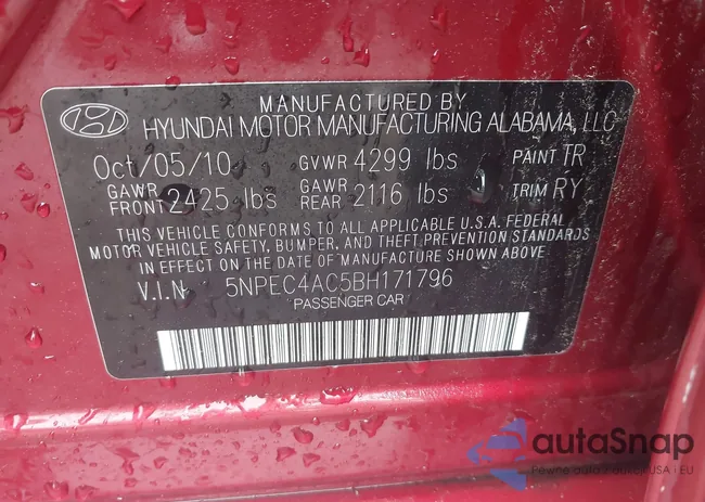 5NPEC4AC5BH171796: 42266317