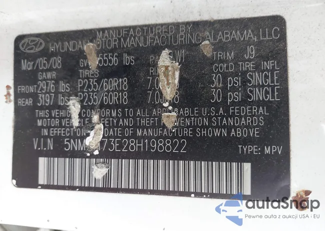 5NMSH73E28H198822: 42266614