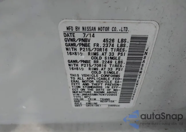 JN8AS5MV7EW720955: 42266794