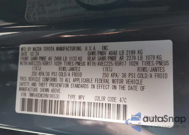 7MMVABDM3RN196530: 42267341