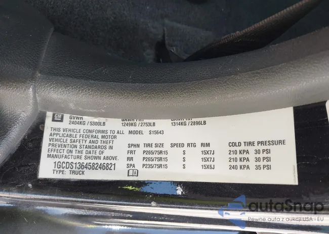 1GCDS136458246821: 42267382