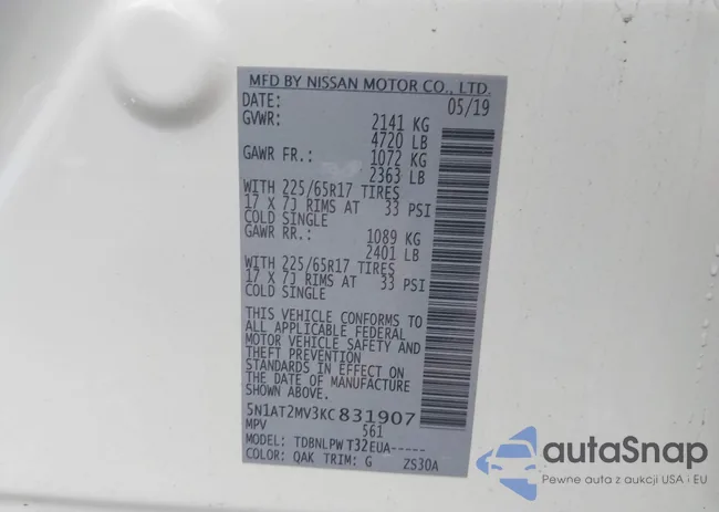 5N1AT2MV3KC831907: 42267793