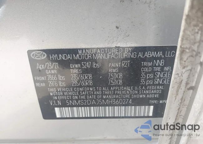 5NMS2DAJ5MH360274: 42268178