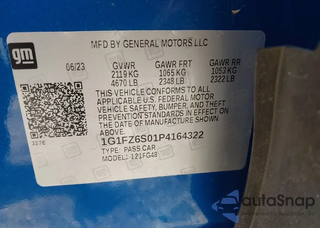 1G1FZ6S01P4164322: 42268223