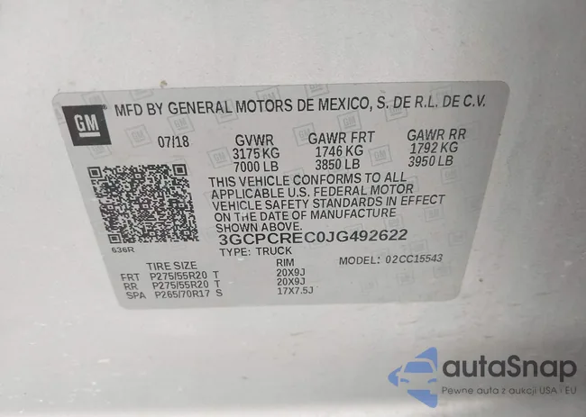 3GCPCREC0JG492622: 42269407