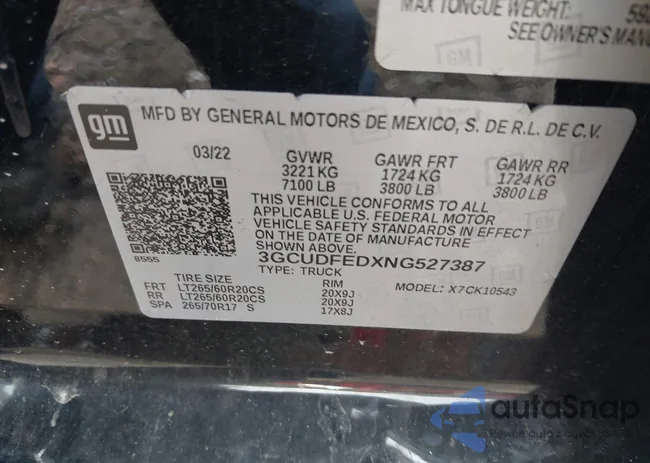 3GCUDFEDXNG527387: 42269841