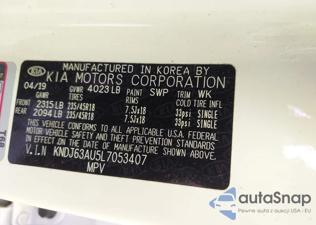 KNDJ63AU5L7053407: 42269848