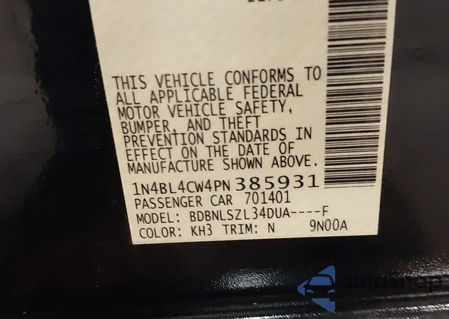 1N4BL4CW4PN385931: 42268887