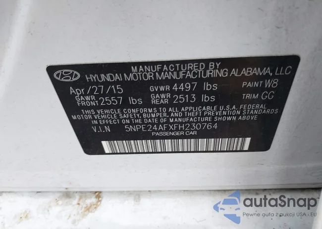 5NPE24AFXFH230764: 42268903