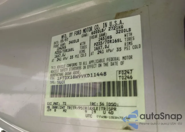 1FTDX18W9VKD11448: 42269034