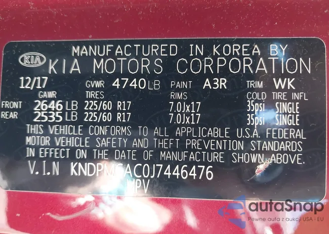 KNDPMCAC0J7446476: 42270295