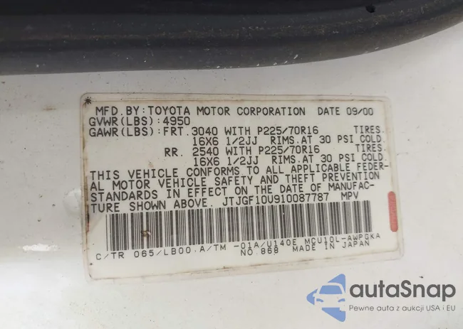 JTJGF10U910087787: 42270296