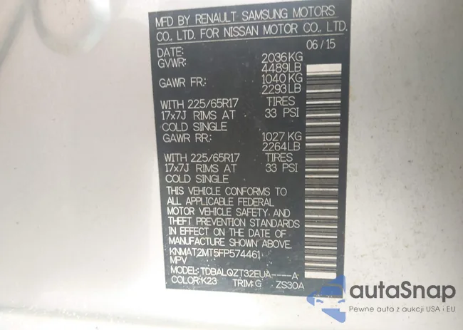 KNMAT2MT5FP574461: 42270607