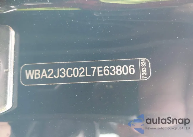 WBA2J3C02L7E63806: 42270821