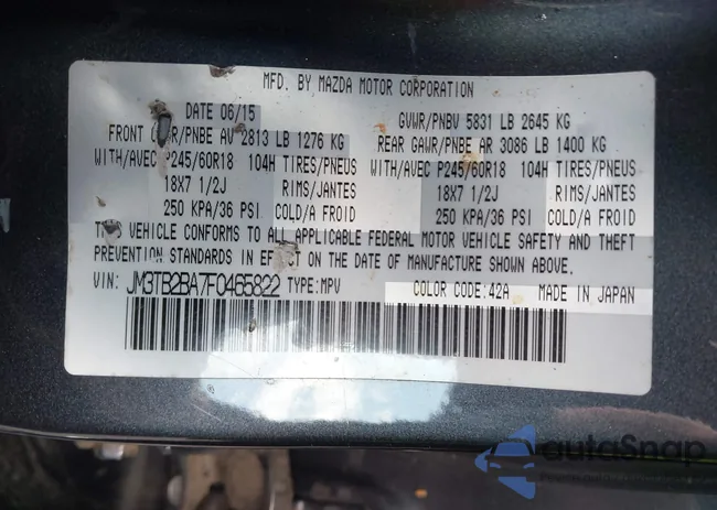 JM3TB2BA7F0465822: 42270131