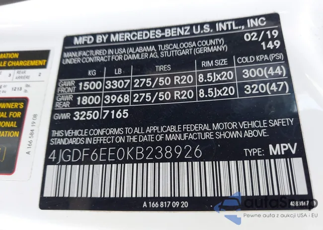 4JGDF6EE0KB238926: 42271326