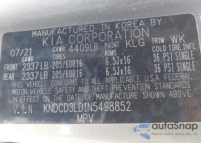 KNDCD3LD1N5498852: 42271367