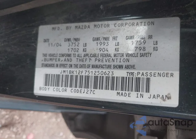 JM1BK12F751250623: 42271843