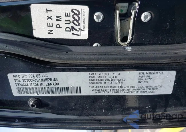 2C3CCABG1MH520184: 42271121