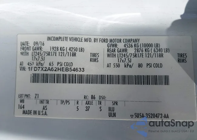 1FD7X2A62HEB54633: 42272440